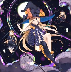 Rule 34 | 3girls, :o, abigail williams (fate), abigail williams (second ascension) (fate), absurdres, black bow, black dress, black footwear, black hat, black legwear, black panties, blonde hair, bloomers, blue eyes, bow, bug, butterfly, closed mouth, commentary request, dress, fate/grand order, fate (series), hair bow, hat, hat bow, head tilt, highres, holding, hugging object, insect, key, keyhole, long hair, long sleeves, looking at viewer, looking away, mary janes, mosta (lo1777789), multiple girls, multiple persona, orange bow, panties, parted bangs, parted lips, polka dot, polka dot bow, red eyes, revealing clothes, shoes, single thighhigh, sleeves past wrists, smile, stuffed animal, stuffed toy, suction cups, teddy bear, tentacles, thighhighs, topless, underwear, very long hair, white bloomers, witch hat