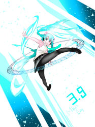 Rule 34 | 1girl, 39, absurdly long hair, absurdres, aqua eyes, aqua hair, aqua necktie, artist name, artist request, bare shoulders, black footwear, black skirt, black sleeves, black thighhighs, blue eyes, blue hair, blue necktie, blush, boots, breasts, collared shirt, detached sleeves, female focus, full body, hair between eyes, hair ornament, hatsune miku, highres, jisongogo, long hair, long sleeves, looking at viewer, musical note, necktie, parted lips, pleated skirt, shirt, skirt, sleeveless, sleeveless shirt, sleeves past fingers, sleeves past wrists, small breasts, solo, standing, thigh boots, thigh gap, thighhighs, twintails, very long hair, vocaloid, white shirt