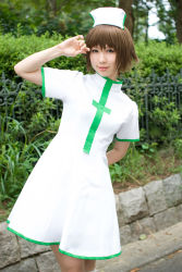 Rule 34 | cosplay, highres, hirano kurita, kurukuru lab, kurusu nazuki, nurse, photo (medium)