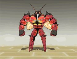 Rule 34 | animated, animated gif, bug, buzzwole, creatures (company), four legs, game freak, gen 7 pokemon, insect wings, lowres, muscular, nintendo, no humans, pokemon, pokemon (creature), pokemon refresh, pokemon sm, proboscis, ultra beast, wings