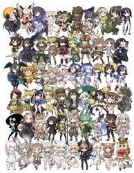 Rule 34 | 6+girls, ;), andrewsarchus (kemono friends) (yoshida hideyuki), animal ears, animal print, antenna hair, arm at side, arm up, armor, arms up, asymmetrical hair, backpack, bag, ball, bat wings, bearded vulture (kemono friends) (yoshida hideyuki), bell, big hair, bird girl, bird tail, bird wings, black hair, blonde hair, blowhole, blue eyes, blue hair, boots, bowhead whale (kemono friends) (yoshida hideyuki), bra, braid, breastplate, breasts, brown hair, camouflage, camouflage pants, capelet, cardigan, cat ears, cat tail, cetacean tail, cheerleader, chibi, cleavage, closed mouth, coat, collar, collared dress, crocodilian tail, crossed arms, dark-skinned female, dark skin, dog ears, dorsal fin, dragon girl, dragon horns, dragon tail, dress, elbow gloves, empty eyes, expressionless, fang, fangs, fighting stance, fins, fish tail, fist in hand, flower, formal, frog raincoat, frown, full body, fur collar, garter straps, giant leaf, giraffe ears, giraffe girl, giraffe horns, giraffe print, giraffe tail, glasses, gloves, glowing, glowing eyes, goggles, goggles on head, green eyes, green hair, hair bell, hair between eyes, hair flower, hair intakes, hair ornament, hair over one eye, half-closed eyes, hand on own chin, hand on own hip, hand up, hands on own hips, harness, hat, head fins, headphones, high collar, high heels, highres, holding, holding instrument, holding leaf, holding shovel, holding weapon, hood, hood up, hooded jacket, horizontal pupils, horns, horse ears, horse girl, horse tail, instrument, jacket, japanese clothes, kemono friends, kimono, leaf, leaf umbrella, leaning forward, legs apart, light brown hair, lizard tail, long-finned pilot whale (kemono friends) (yoshida hideyuki), long bangs, long hair, long sleeves, long tail, looking at viewer, medium hair, midriff, multicolored hair, multiple girls, multiple tails, navel, necktie, nekomata, one-piece swimsuit, one eye closed, open clothes, open jacket, open mouth, orange eyes, original, outstretched arm, overall shorts, overalls, own hands together, pants, pantyhose, partially unzipped, paw stick, pencil skirt, pink hair, pointing, polearm, pom pom (cheerleading), poncho, raincoat, red hair, rope, scarf, semi-rimless eyewear, shimenawa, shirt, shoes, short shorts, shorts, shoulder armor, shovel, simple background, skirt, sleeveless, sleeveless shirt, smile, snake tail, socks, spiked collar, spiked hair, spikes, spread wings, standing, stomach, suit, sweater, swimsuit, tail, tan, thighhighs, tiger ears, tiger girl, tiger tail, turtle shell, turtleneck, turtleneck sweater, twin braids, two tails, under-rim eyewear, underwear, v-shaped eyebrows, very long hair, vest, visor cap, walking, weapon, white background, white hair, wide sleeves, wings, yak (kemono friends) (yoshida hideyuki), yellow eyes, yoshida hideyuki, zipper, zipper pull tab