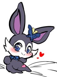 Rule 34 | artist request, blue eyes, rabbit, character request, furry, jewelpet, smile