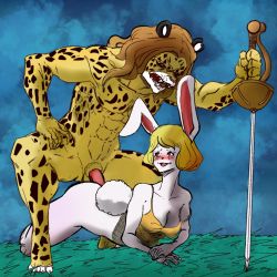 Rule 34 | carrot (one piece), furry, furry female, furry girl, highres, one piece, pedro (one piece), penis, sex