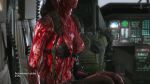 Rule 34 | 1girl, 3d, animated, bikini, blood, blood on breasts, blood on face, blood splatter, breasts, cockpit, looking at viewer, metal gear (series), metal gear solid v: the phantom pain, pantyhose, pov, quiet (metal gear), smile, swimsuit, video