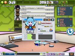 Rule 34 | 1girl, blue hair, bow, circled 9, cirno, display, dress, female focus, game, getamped2, looking at viewer, screencap, solo, touhou, wings