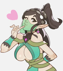 Rule 34 | 1girl, breasts, earrings, jewelry, large breasts, long hair, paladins, underboob, ying (paladins)
