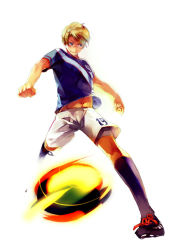 Rule 34 | 10s, 1boy, 2010, 2010 fifa world cup, america (hetalia), axis powers hetalia, ball, blonde hair, blue eyes, clothes writing, como (saxe), cosmo (artist), glass, jabulani, kicking, male focus, playing sports, shoes, short hair, smirk, sneakers, soccer, soccer ball, socks, solo, sportswear, united states, world cup