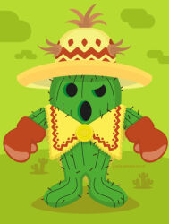 Rule 34 | boxing gloves, cactus, digimon, digimon (creature), plant, spines, togemon, togemon x-antibody