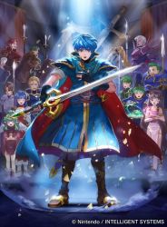Rule 34 | abel (fire emblem), armlet, armor, artist request, blue eyes, blue hair, boots, brown hair, caeda (fire emblem), cain (fire emblem: shadow dragon), company connection, copyright name, draug (fire emblem), fingerless gloves, fire emblem, fire emblem: mystery of the emblem, fire emblem cipher, gloves, gordin (fire emblem), green hair, holding, holding weapon, horse, horseback riding, jagen, jewelry, knee boots, linde (fire emblem), long hair, looking at viewer, marth (fire emblem), merric (fire emblem), multiple boys, multiple girls, navarre (fire emblem), nintendo, ogma (fire emblem), one eye closed, open mouth, pointy ears, polearm, riding, short hair, smile, spear, standing, sword, tiara, tiki (fire emblem), tiki (young) (fire emblem), weapon