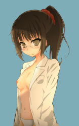 Rule 34 | 10s, boku wa tomodachi ga sukunai, breasts, brown hair, glasses, highres, shiguma rika, tagme