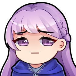 Rule 34 | 1girl, braid, cloak, commission, commissioner upload, disappointed, dress, expressionless, fire emblem, fire emblem: the binding blade, french braid, hwa rangi, long hair, lowres, nintendo, purple eyes, purple hair, sophia (fire emblem), transparent background