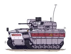 Rule 34 | armored personnel carrier, armored vehicle, autocannon, bwp borsuk, cannon, caterpillar tracks, commission, commissioner upload, karepack, logo, military, military vehicle, motor vehicle, no humans, original, poczta polska, radio antenna, rocket launcher, side-view mirror, transparent background, weapon
