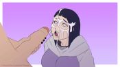 Rule 34 | 1boy, 1girl, animated, anythinggoes, breasts, cum, cum in mouth, ejaculation, facial, hetero, hyuuga hinata, large breasts, lowres, naruto (series), open mouth, penis, tagme, uncensored, video
