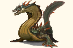 Rule 34 | capcom, dragon, lagiacrus, monster hunter, monster hunter (series), monster hunter 3, monster hunter tri, sea dragon, tail, wyvern
