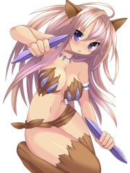 Rule 34 | 1girl, animal ears, breasts, long hair, original, saibashi, simple background, solo, very long hair, white background