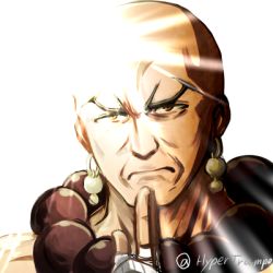 Rule 34 | 1boy, bald, bead necklace, beads, closed mouth, clothes, earrings, fire emblem, fire emblem fates, fuga (fire emblem), hypertrampo, japanese clothes, jewelry, looking at viewer, lowres, male focus, necklace, nintendo, solo, upper body