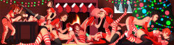 Rule 34 | 00s, 6+girls, anal, ball gag, breasts, christmas, christmas lights, christmas stocking, christmas tree, clothed sex, dildo, double penetration, everyone, fellatio, fireplace, fujino shizuru, gag, group sex, hat, higurashi akane, himeno fumi, kikukawa yukino, kiss, kuga natsuki, minagi mikoto, multiple girls, multiple penetration, munakata shiho, my-hime, nipples, okuzaki akira, oral, orgy, rozothoth, sanada yukariko, santa hat, sex, sex toy, strap-on, striped legwear, sugiura midori, table, thighhighs, tokiha mai, uncensored, underwear, yuri, yuuki nao
