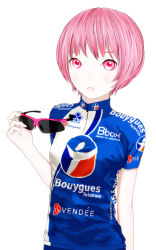 Rule 34 | 1girl, bike jersey, danhei sanshoku, original, short hair, solo, sunglasses