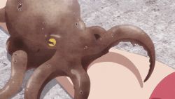 Rule 34 | 1girl, animated, animated gif, between legs, houkago teibou nisshi, legs, octopus, scared, screencap, sweat, tagme, tearing up, tentacles, thighs, tsurugi hina, upskirt, you gonna get raped