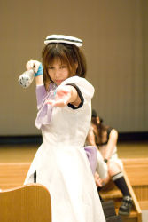 Rule 34 | baseball bat, cosplay, hat, higurashi no naku koro ni, kikiwan, photo (medium), ryuuguu rena, sailor hat
