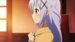 Rule 34 | animated, anime screenshot, gochuumon wa usagi desu ka?, kafuu chino, lowres, sound, tagme, video
