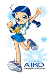 Rule 34 | 1girl, blue hair, ohtaya55, ojamajo doremi, school uniform, senoo aiko, tagme
