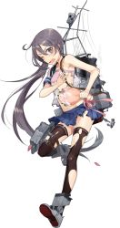 Rule 34 | 1girl, akebono (kancolle), armpits, bell, black thighhighs, blush, boots, bouquet, bra, covering breasts, covering chest, covering privates, drew (drew213g), flower, full body, hair bell, hair between eyes, hair flower, hair ornament, holding, holding bouquet, jingle bell, jpeg artifacts, kantai collection, long hair, machinery, official art, one eye closed, open mouth, panties, petals, pink flower, pink panties, ponytail, purple eyes, purple hair, school uniform, serafuku, side ponytail, skirt, solo, thighhighs, torn clothes, transparent background, turret, underwear, very long hair, zettai ryouiki