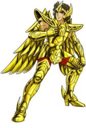 Rule 34 | araki shingo, armor, gold, lowres, male focus, sagittarius aiolos, saint seiya, wings