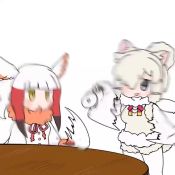 Rule 34 | 2girls, alpaca ears, alpaca suri (kemono friends), alpaca tail, animal ears, animated, bird wings, blonde hair, blunt bangs, blush, commentary, cup, drinking, fur-trimmed sleeves, fur collar, fur scarf, fur trim, head wings, japanese crested ibis (kemono friends), kemono friends, long sleeves, looping animation, multicolored hair, multiple girls, neck ribbon, open mouth, pantyhose, pouring, red hair, ribbon, scarf, simple background, table, tail, taro (tontaro), tea, teacup, teapot, vest, video, white hair, wings, yellow eyes