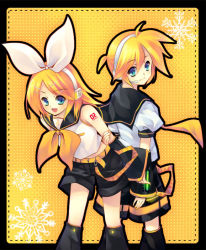 Rule 34 | 1boy, 1girl, brother and sister, kagamine len, kagamine rin, shinia, siblings, twins, vocaloid