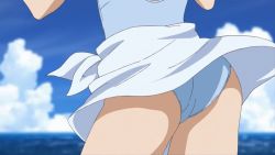 Rule 34 | 10s, 1girl, amatsume akira, animated, animated gif, ass, ass shake, female focus, ocean, swimsuit, yosuga no sora