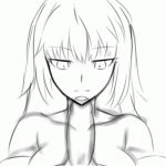Rule 34 | 1boy, 1girl, animated, arcueid brunestud, artist request, breasts, collarbone, cum, cum in mouth, deepthroat, ejaculation, fellatio, hetero, large breasts, looking at viewer, monochrome, nude, oral, penis, pov, solo focus, source request, video
