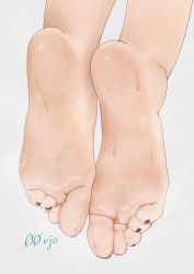 Rule 34 | 00vjo, barefoot, black nails, close-up, feet, feet only, foot focus, highres, nail polish, no shoes, original, smell, soles, sweat, toenail polish, toenails, toes