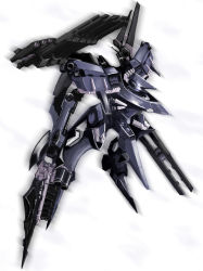 Rule 34 | armored core, armored core: for answer, from software, glowing, glowing eyes, gun, highres, mecha, no humans, otsdarva, psi (spearbirds), rifle, robot, spearbirds, stasis, weapon
