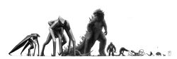 Rule 34 | abs, absurdres, animal, ape, bamboo, bison, brother and sister, buffalo, bug, character request, claws, creature, crossover, dicroceruses, dinosaur, eatalllot, emaciated, extra arms, fangs, full body, giant, godzilla, godzilla (2014), godzilla (monsterverse), godzilla (series), height difference, highres, kaijuu, king kong, king kong (series), kong: skull island, looking at viewer, mantis, mire squid, monster, monsterverse, mother longlegs, muscular, muscular male, muto (godzilla), muto female, muto male, octopus, oversized animal, pectorals, psychovulture, red eyes, ribs, scar, scar on chest, sharp teeth, siblings, size comparison, size difference, sker buffalo, skull devil, skullcrawler, spider, spore mantis, squid, tail, teeth, translucent, see-through body, white background, wings