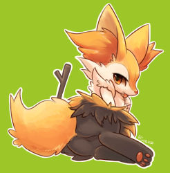 Rule 34 | 1girl, animal ear fluff, animal ears, animal feet, animal hands, animal nose, artist name, ass, black fur, blush, body fur, braixen, closed mouth, creatures (company), dated, feet, female focus, fox ears, fox girl, fox tail, full body, furry, furry female, game freak, gen 6 pokemon, green background, half-closed eyes, hand to own mouth, hand up, legs, legs together, licking finger, light blush, looking at viewer, lying, multicolored fur, neck fur, nintendo, no pussy, on side, outline, pawpads, pokemon, pokemon (creature), ragu (apricolor), red eyes, signature, simple background, snout, solo, stick, tail, tongue, tongue out, white fur, white outline, yellow fur