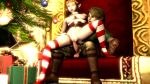 Rule 34 | 3d, animated, christmas, functionally nude, gift, link, nintendo, princess zelda, reverse cowgirl position, sex, sex from behind, source filmmaker (medium), straddling, striped legwear, tagme, the legend of zelda, the legend of zelda: twilight princess, thighhighs, uncensored, video