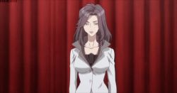 Rule 34 | 1girl, animated, animated gif, kiseijuu, long hair, purple hair, solo, tamiya ryouko