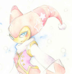 Rule 34 | 1other, androgynous, blue eyes, christmas nights into dreams, hat, jester cap, lowres, nights (character), nights into dreams, sega, smile
