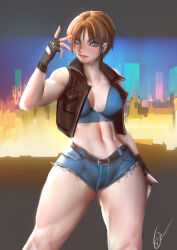 Rule 34 | 1girl, blonde hair, capcom, final fight, final fight 3, highres, lucia morgan, onishinx, street fighter