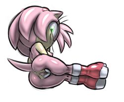 Rule 34 | 1girl, amy rose, animal ears, anus, ass, back, between legs, body fur, boots, breasts, female focus, from behind, full body, furry, furry female, gloves, green eyes, grin, hairband, hand between legs, happy, highres, knee boots, kneepits, legs, legs together, looking at viewer, looking back, lying, nipples, on side, pink fur, pink hair, presenting, pussy, pussy juice, red footwear, red hairband, rockthebull, short hair, sidelocks, simple background, sketch, small breasts, smile, solo, sonic (series), spread pussy, tail, teeth, thighs, white background, white gloves