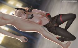 Rule 34 | 1boy, 1girl, black pantyhose, blonde hair, blush, boots, breasts, censored, closed eyes, clothed female nude male, dutch angle, elbow gloves, fellatio, female masturbation, gas mask, ginhaha, girls&#039; frontline, gloves, hair between eyes, handjob, headgear, hetero, high heel boots, high heels, long hair, m4 sopmod ii (girls&#039; frontline), mask, masturbation, mod3 (girls&#039; frontline), mosaic censoring, multicolored hair, nipples, nude, open mouth, oral, pantyhose, penis, pussy, scarf, sidelocks, smile, solo focus, testicles, thighhighs, torn clothes, torn legwear