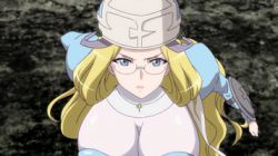 Rule 34 | 2girls, airi (queen&#039;s blade), animated, animated gif, bouncing breasts, breasts, glasses, lowres, maid, melpha, multiple girls, nipples, nun, queen&#039;s blade, seiki kyushu, topless, twintails