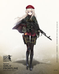 Rule 34 | 1girl, ak-74m, ak74m (girls&#039; frontline), assault rifle, beret, black cape, black footwear, black gloves, black pantyhose, black shirt, blonde hair, blue eyes, boots, cape, character name, commentary request, copyright name, cross-laced footwear, fingerless gloves, girls&#039; frontline, gloves, gun, hair ornament, hat, highres, holding, holding gun, holding weapon, holster, kalashnikov rifle, knee boots, knee pads, lace-up boots, long hair, long sleeves, military, military uniform, official art, pantyhose, red hat, red skirt, rifle, russian flag, shirt, skirt, snowflake hair ornament, solo, standing, thigh holster, trigger discipline, uniform, weapon, yakob labo