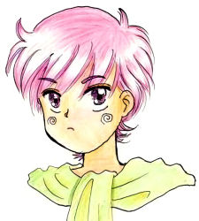 Rule 34 | 1990s (style), akazukin chacha, closed mouth, head, pink hair, popy, tagme