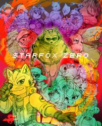 Rule 34 | 6+boys, andrew oikonny, andross, beltino toad, bill grey, everyone, falco lombardi, fox mccloud, frog, furry, furry male, general pepper, glasses, grippy toad, highres, james mccloud, katt monroe, krystal, leon powalski, male focus, monochrome, multiple boys, multiple monochrome, nintendo, panther caroso, peppy hare, pigma dengar, rob 64, slippy toad, star fox, sunglasses, text focus, wolf o&#039;donnell