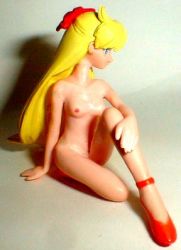 Rule 34 | 1990s (style), aino minako, bishoujo senshi sailor moon, blonde hair, doll, figure, long hair, lowres, nipples, nude, photo (medium)