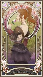 Rule 34 | card, flower, granado espada, ponytail, rose, solo, tagme