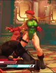 Rule 34 | 3d, abs, animated, ass, beret, blonde hair, boots, braid, breasts, cammy white, capcom, covered erect nipples, hat, leotard, long hair, lowres, muscular, nipples, spandex, street fighter, thong, thong leotard, twin braids, very long hair, video, video
