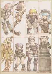 Rule 34 | 6+girls, argus (shadow of the colossus), armor, basaran (shadow of the colossus), breasts, celosia (shadow of the colossus), cenobia (shadow of the colossus), colossus, concept art, dirge (shadow of the colossus), giant, giantess, goggles, goggles on head, hard-translated, highres, horns, large breasts, malus (shadow of the colossus), mermaid, monster girl, multiple girls, palagia, panties, personification, phalanx (shadow of the colossus), shadow of the colossus, shigatake, thighhighs, third-party edit, translated, underwear